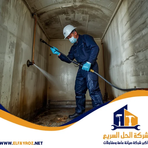 تنظيف خزانات في داماك هيلز دبي