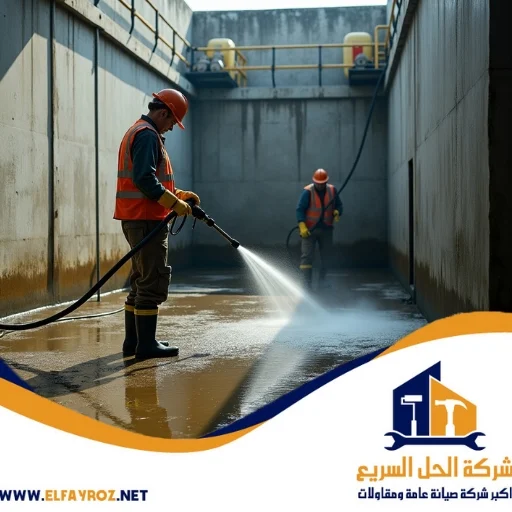 شركة تنظيف خزانات في جبل علي