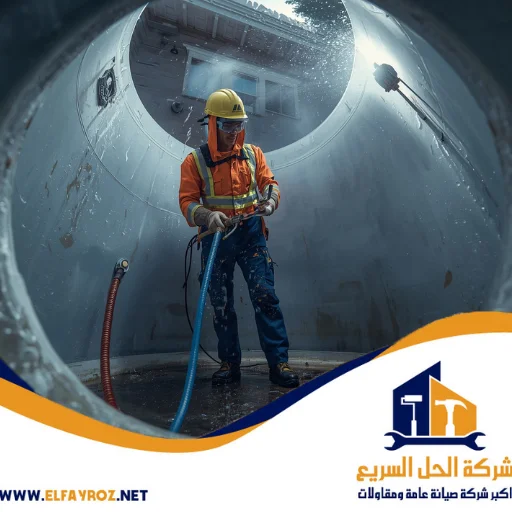 أفضل شركة تنظيف خزانات البرشاء