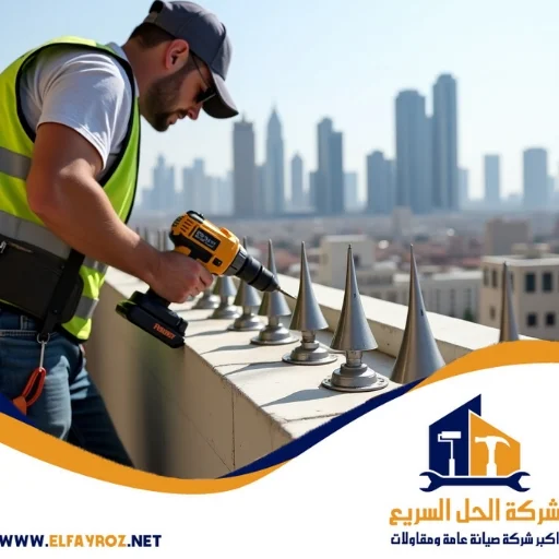 تركيب طارد حمام في عجمان