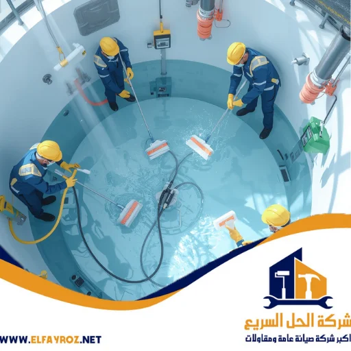 تنظيف خزانات مياه الجميرا