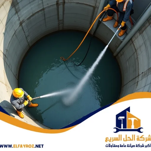 شركة تنظيف خزانات في جبل علي