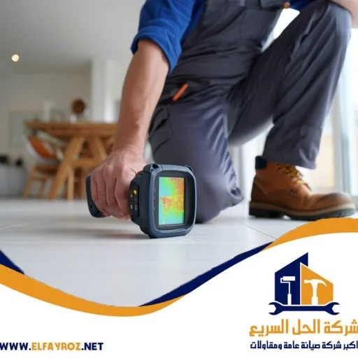 كشف تسربات المياه في راس الخيمة